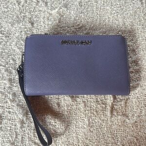 Michael Kors Lavender Wristlet